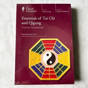 Great Courses Essentials of Tai Chi and Qigong - 4 DVDs & Course Guidebook NEW
